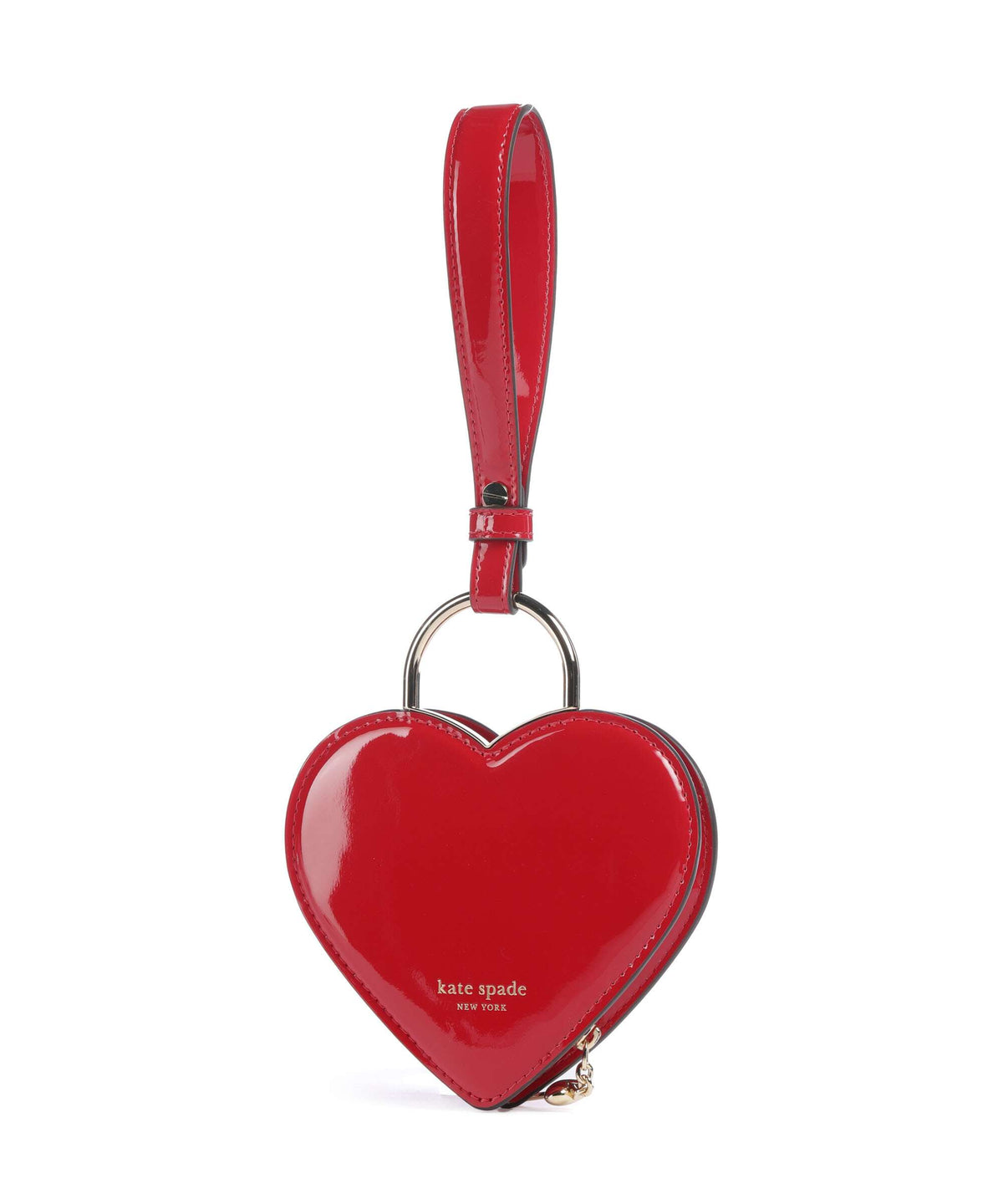 Kate Spade New York Key to my Heart Clutch bag cherry rouge