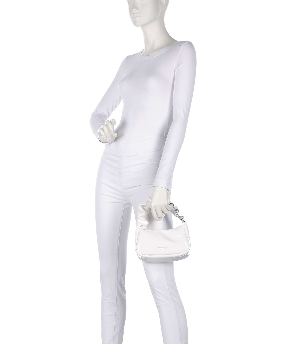 Kate Spade New York Squeeze Handbag true white
