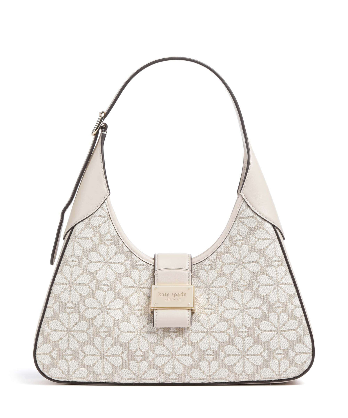 Kate Spade New York Spade Flower Jacquard Shoulder bag natural/multicolour