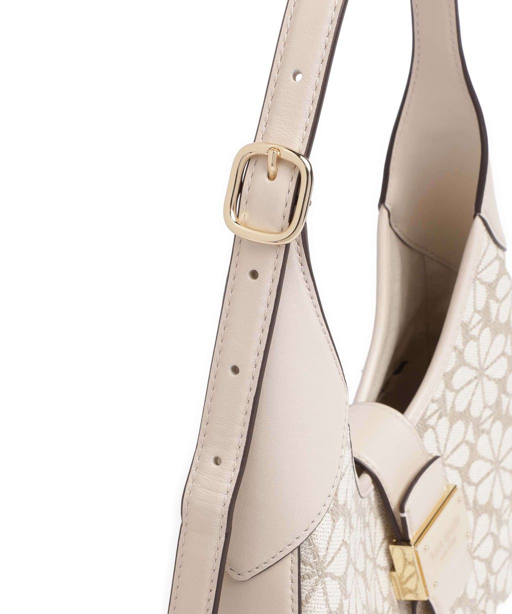 Kate Spade New York Spade Flower Jacquard Shoulder bag natural/multicolour
