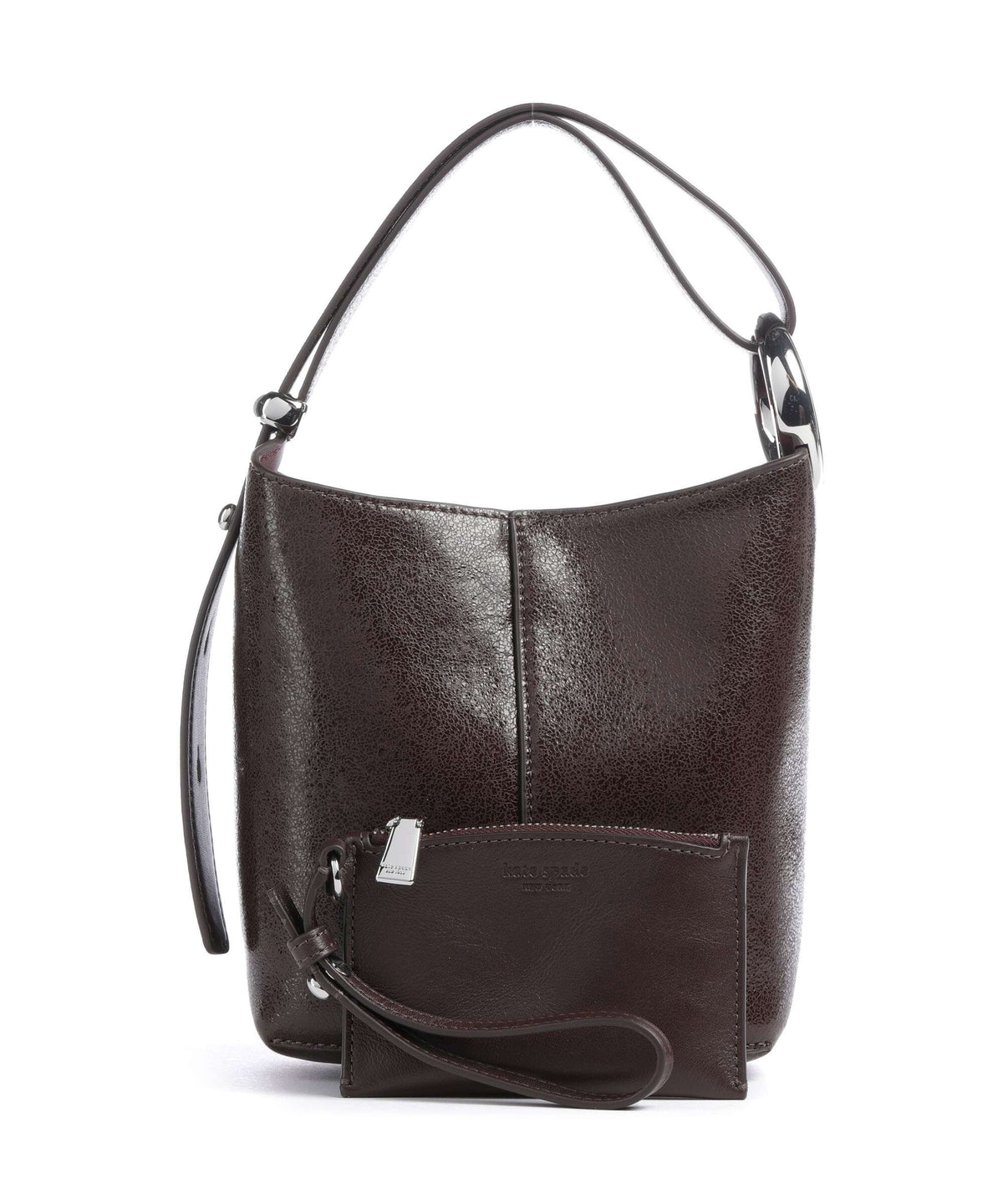 Kate Spade New York Halo Mini Hobo bag hot fudge