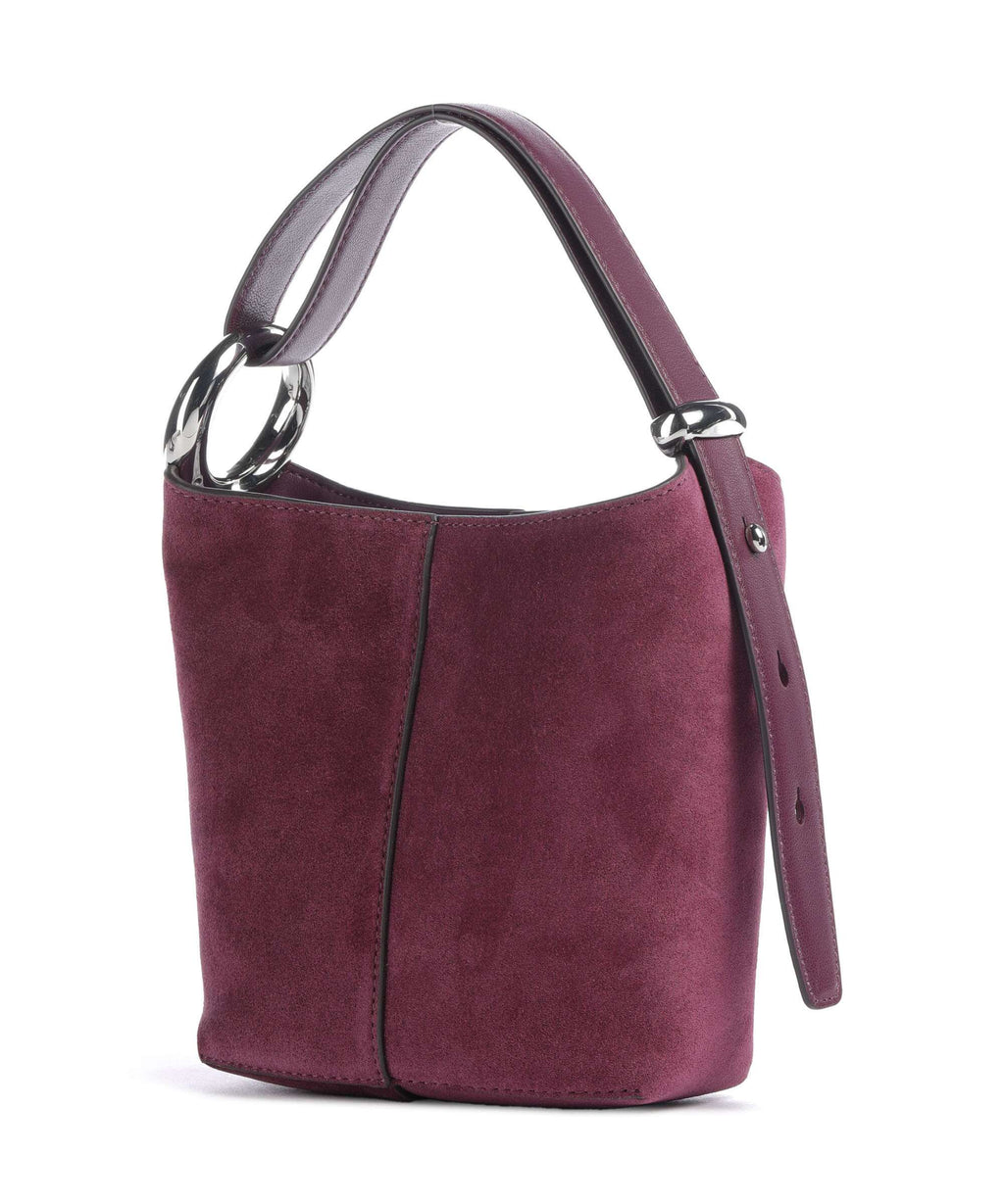 Kate Spade New York Halo Mini Bucket bag purple agate