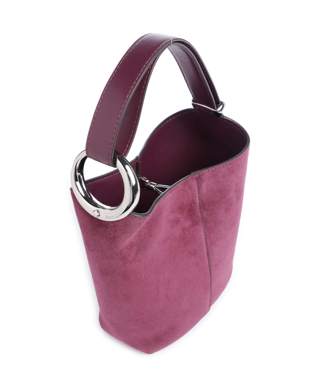 Kate Spade New York Halo Mini Bucket bag purple agate