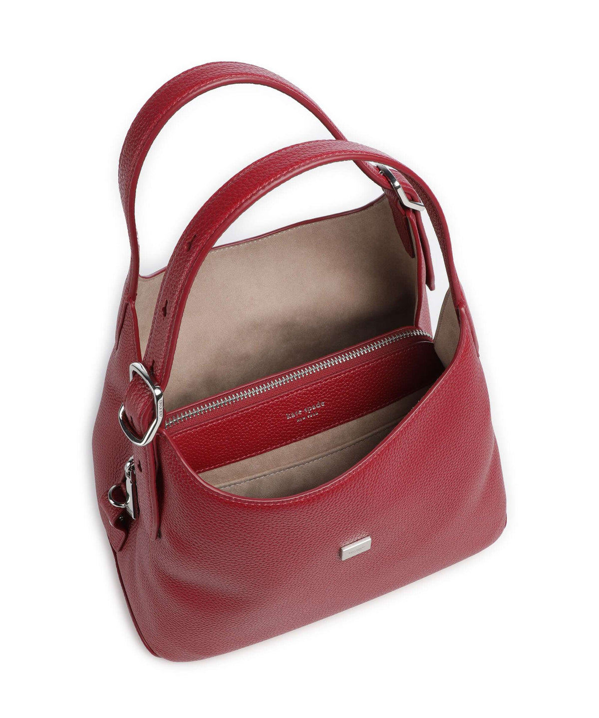 Kate Spade New York Deco Hobo bag red jam