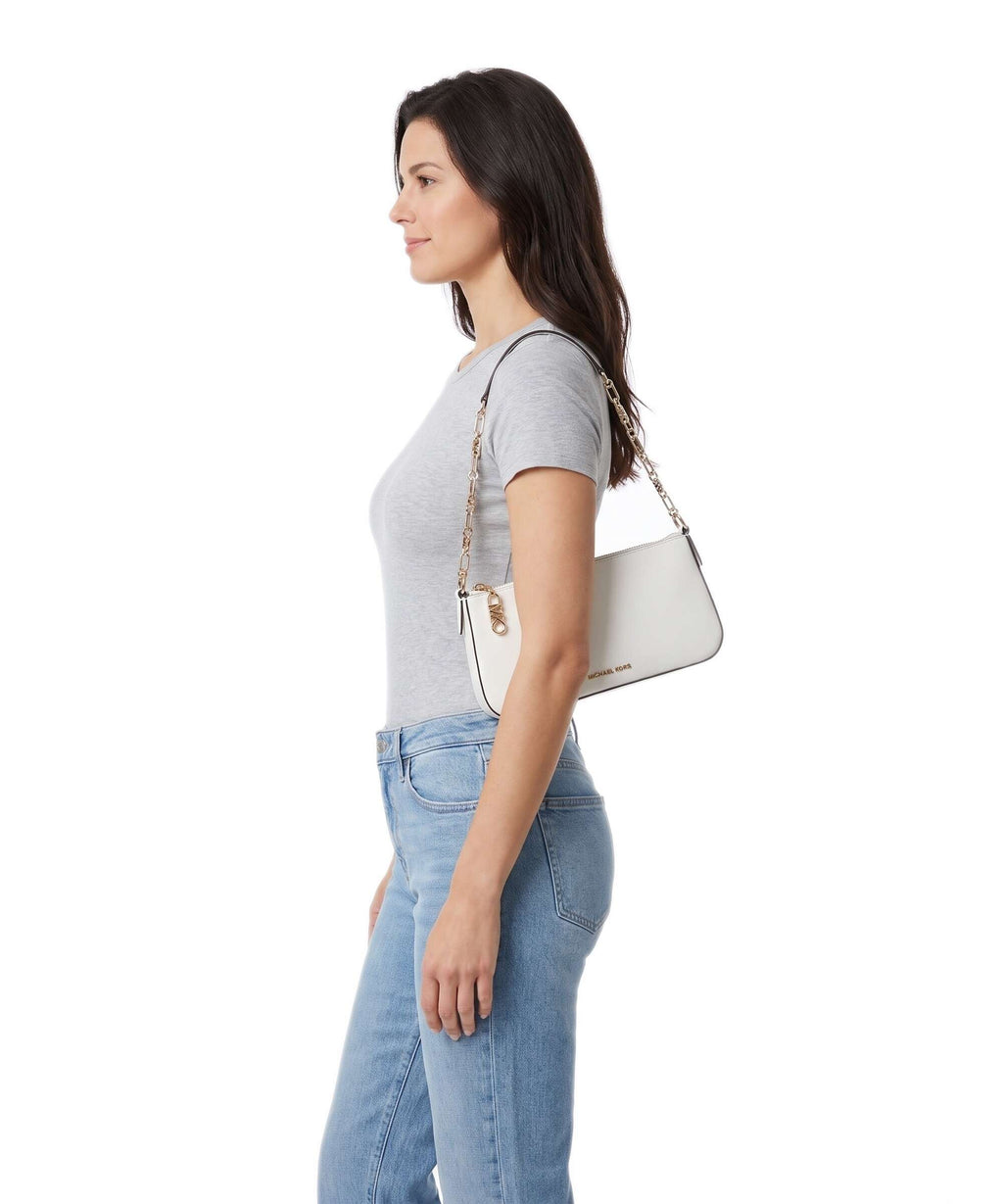 Michael Kors Empire Medium Shoulder bag optic white