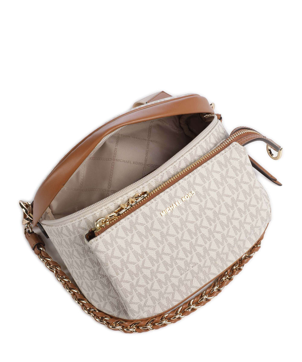 Michael Kors Slater Crossbody bag vanilla/acorn