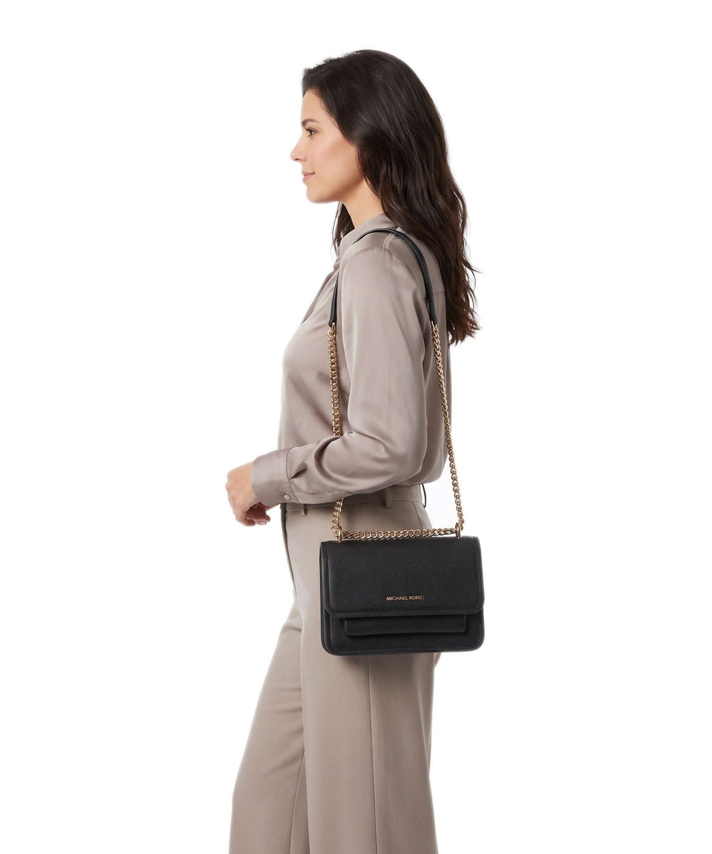 Michael Kors Claire Small Shoulder bag black