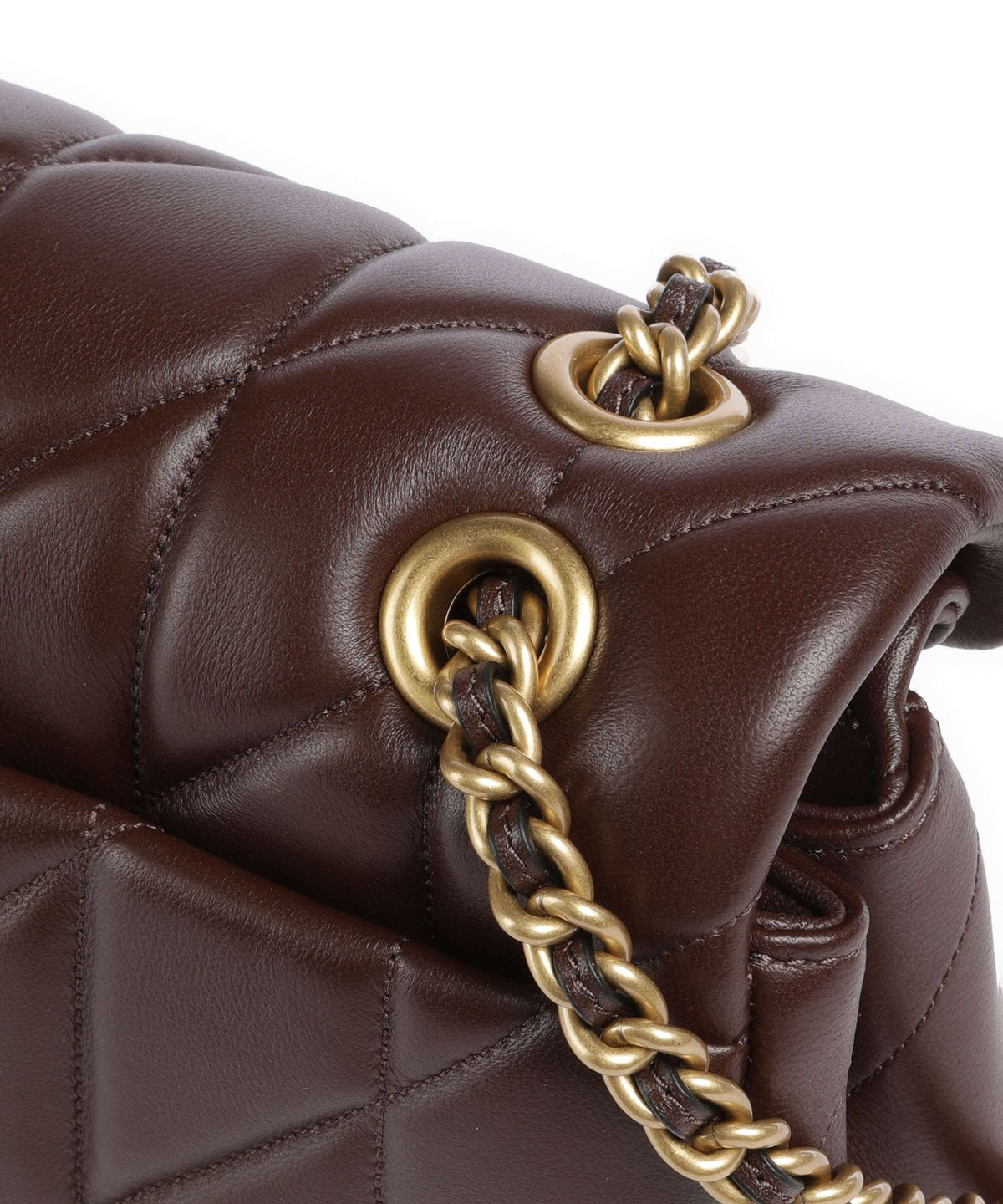 Coach Tabby Quilted 26 Shoulder bag maple