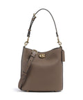Coach Willow Soft 19 Hobo bag dark stone