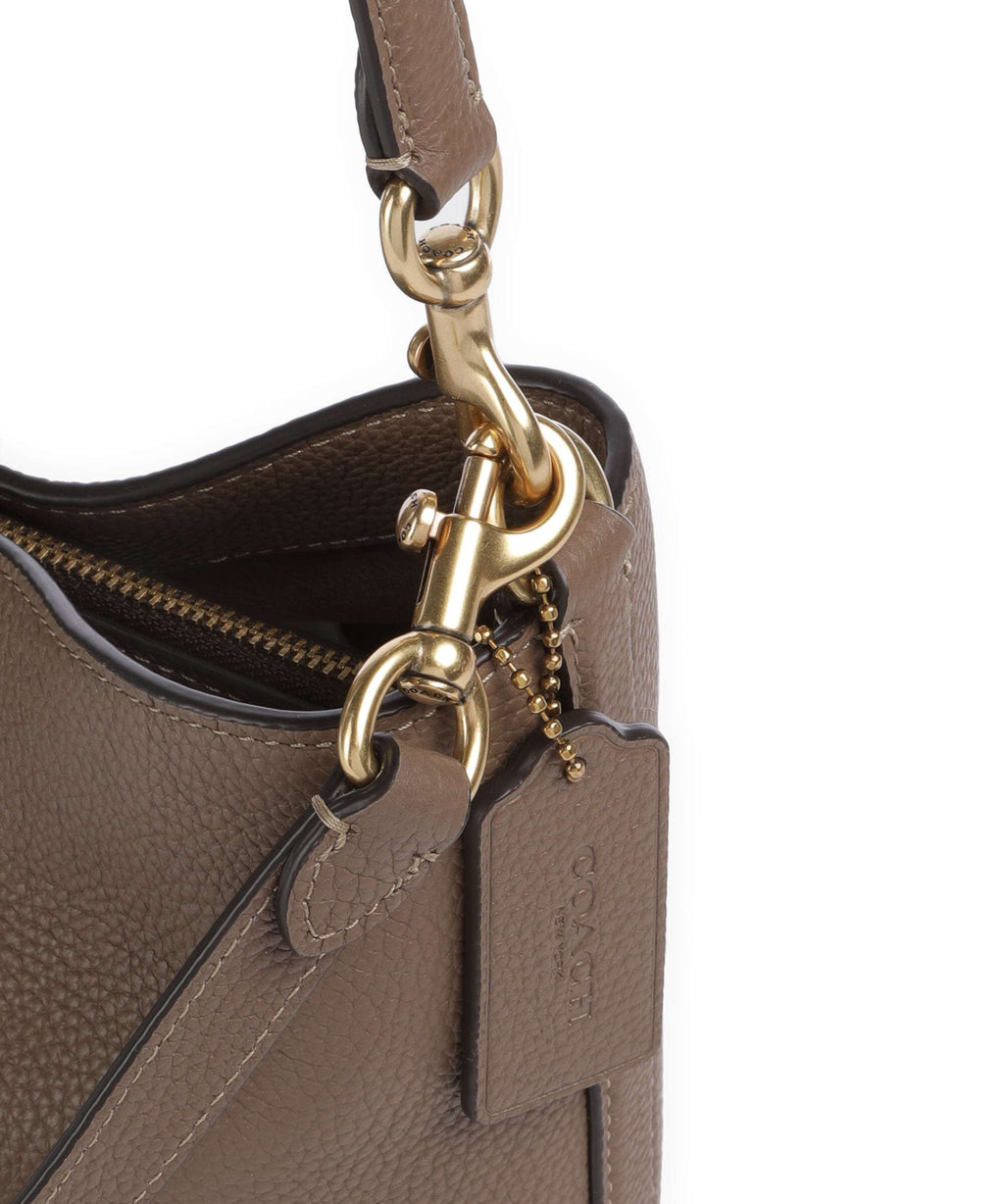 Coach Willow Soft 19 Hobo bag dark stone