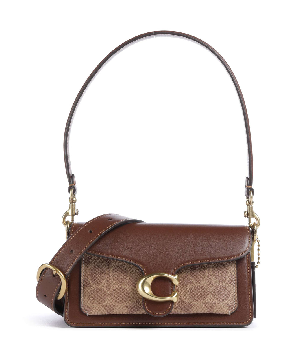 Coach Tabby 20 Shoulder bag tan brown
