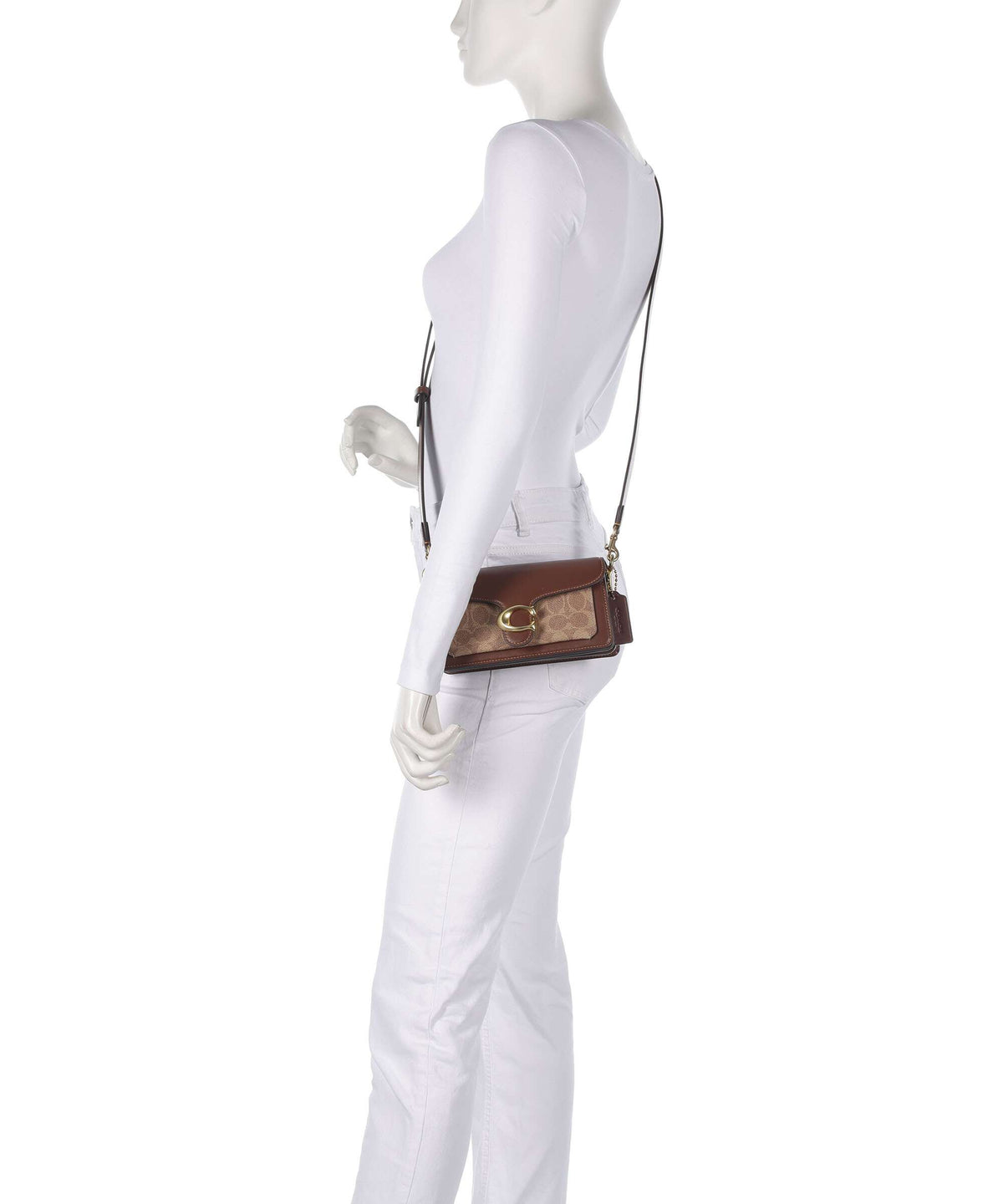 Coach Tabby 20 Shoulder bag tan brown