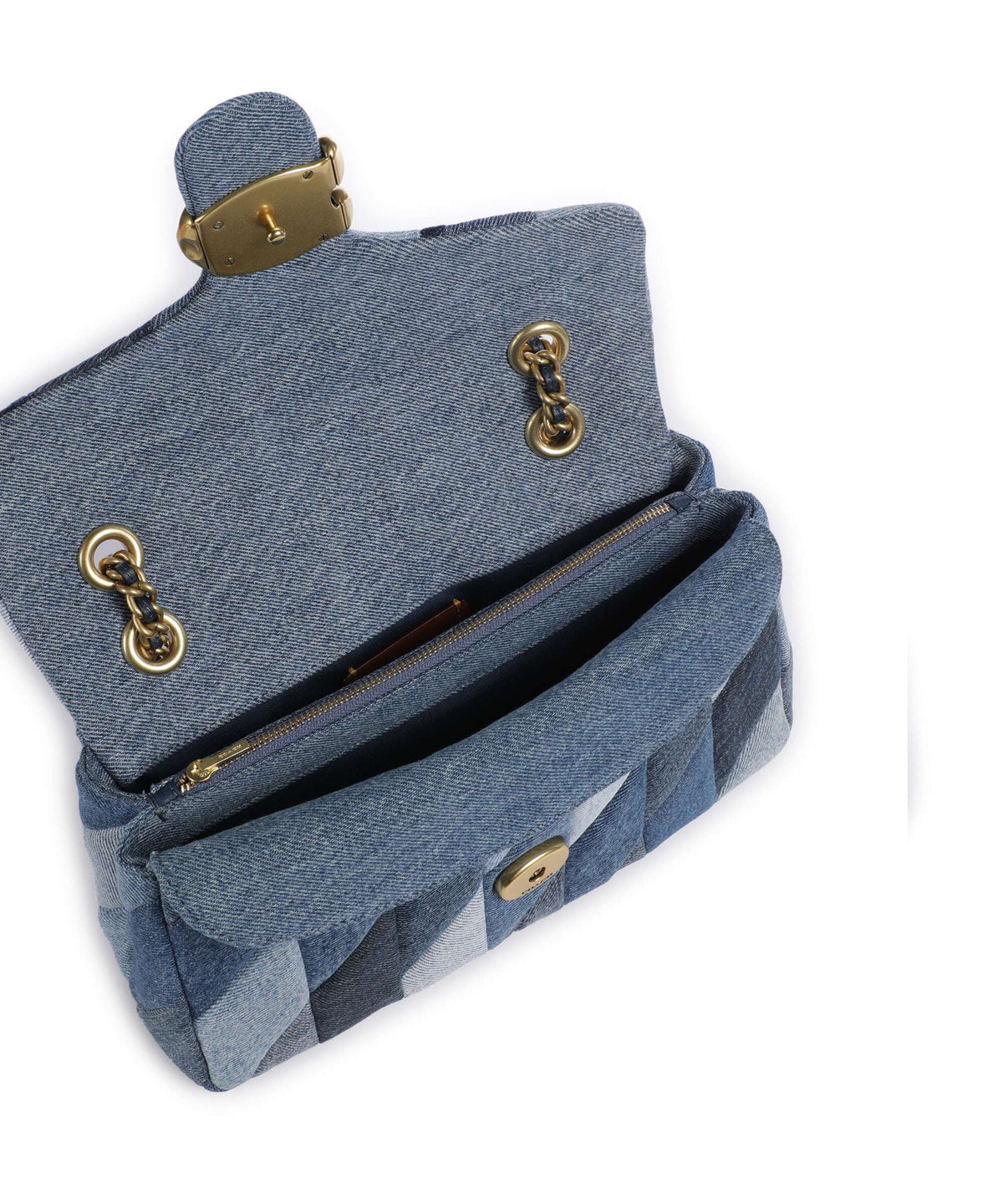 Coach Tabby Patchwork 26 Shoulder bag denim/multicolour