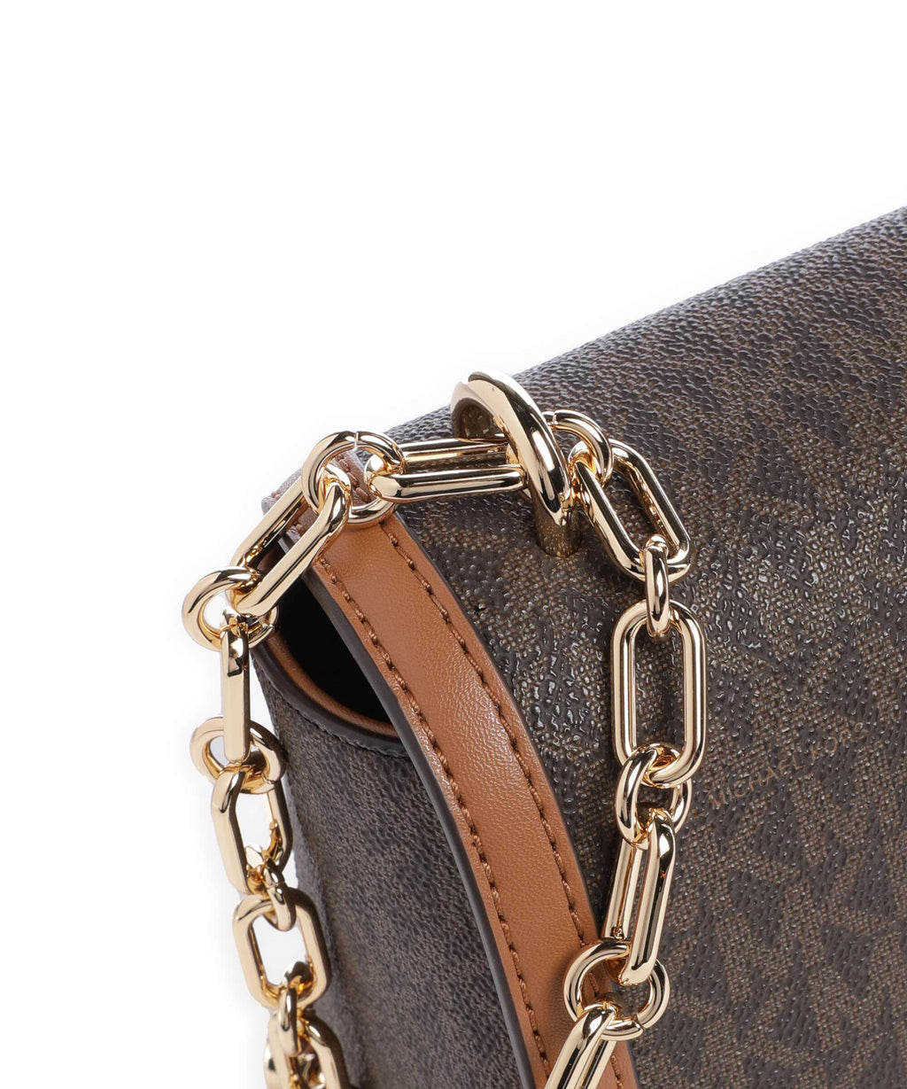 Michael Kors Tribeca Large Shoulder bag brown/acorn