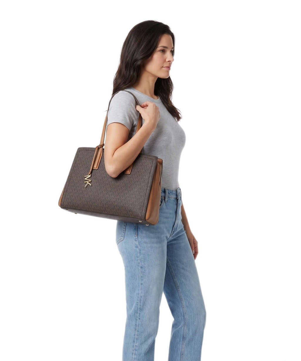 Michael Kors Laila Tote bag brown/acorn