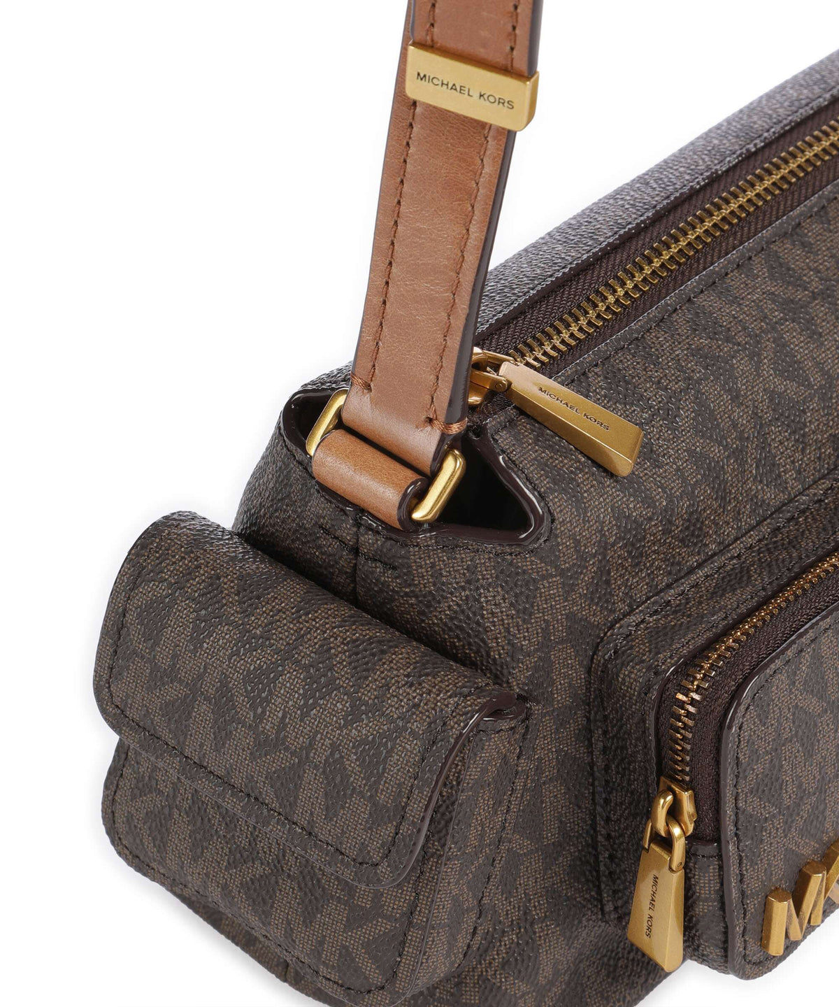Michael Kors Dakota Small Crossbody bag brown/acorn