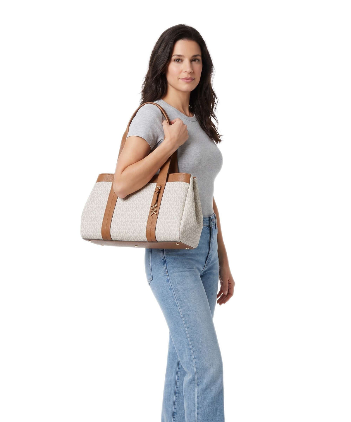 Michael Kors Romee Large Tote bag vanilla/acrn