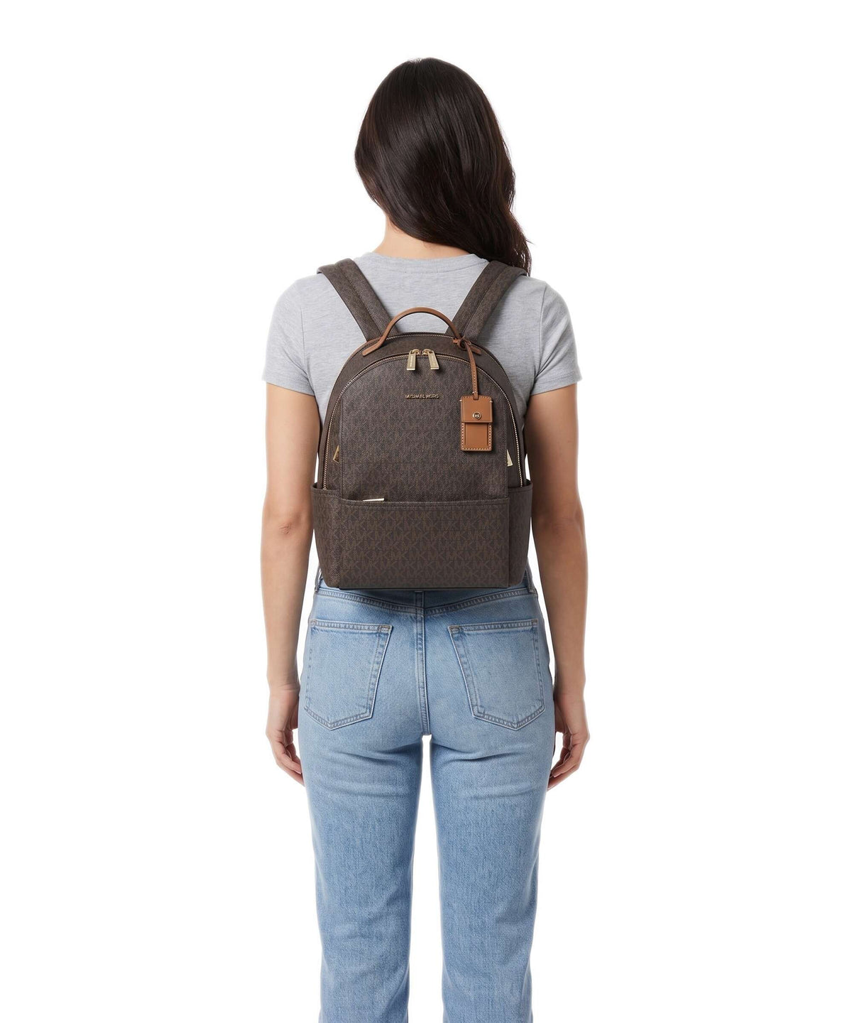 Michael Kors Sable Medium Backpack brown/acorn