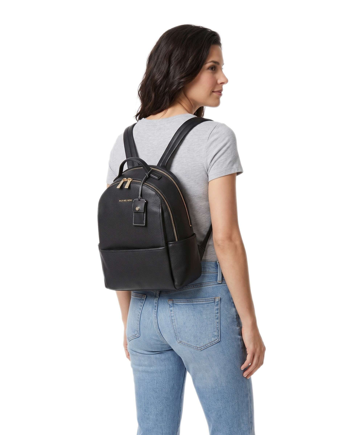 Michael Kors Sable Medium Backpack black