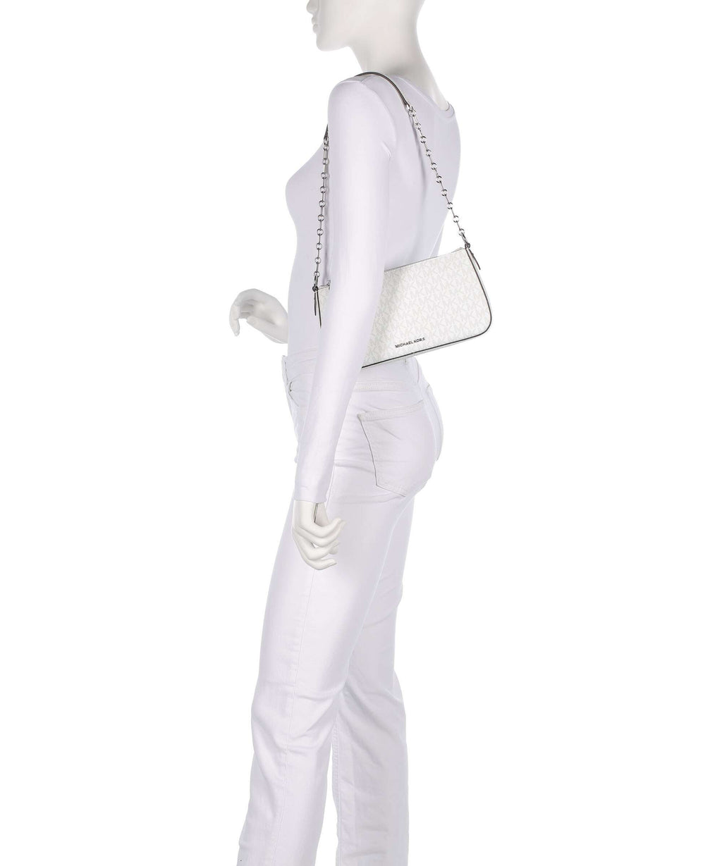 Michael Kors Empire Medium Shoulder bag optic white/alluminium