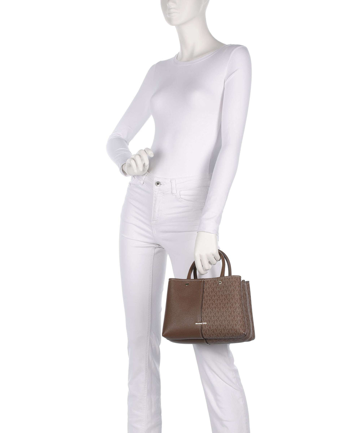 Michael Kors Flora Medium Handbag dark caramel