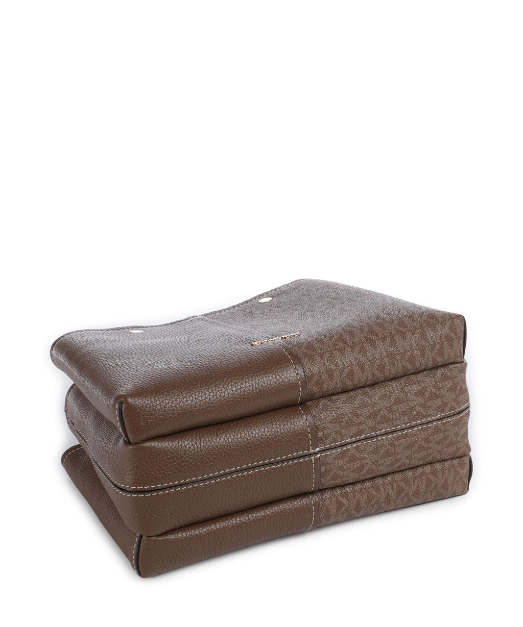 Michael Kors Flora Medium Handbag dark caramel