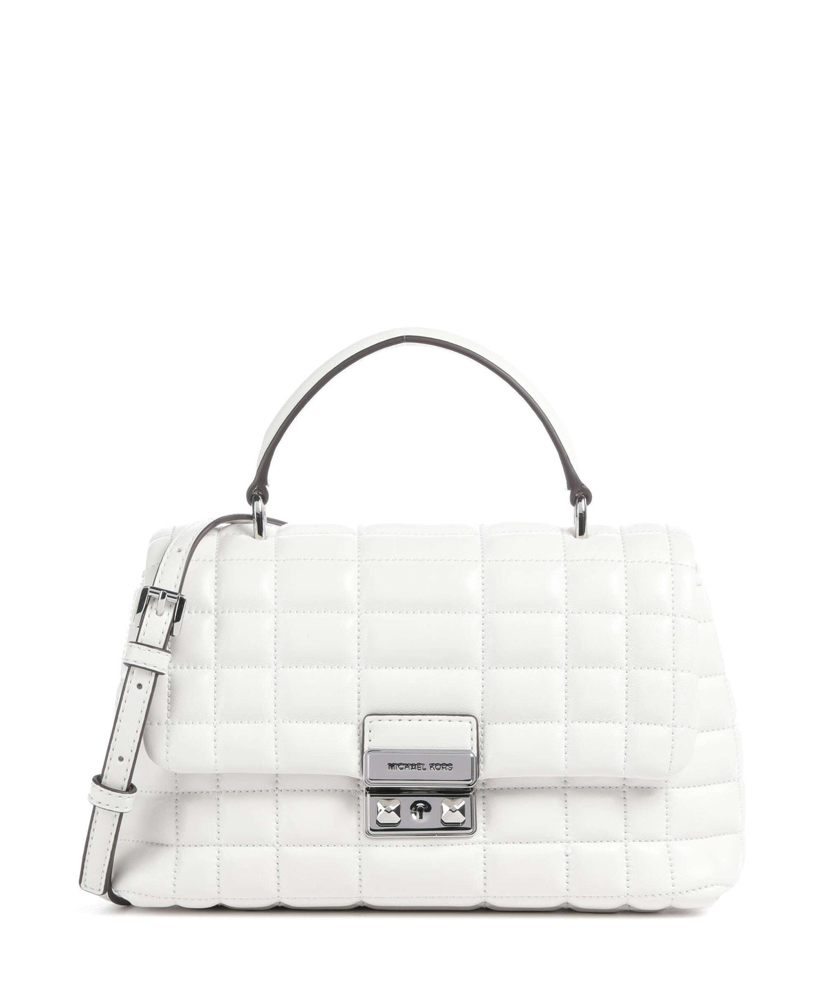 Michael Kors Tribeca Medium Handbag optic white