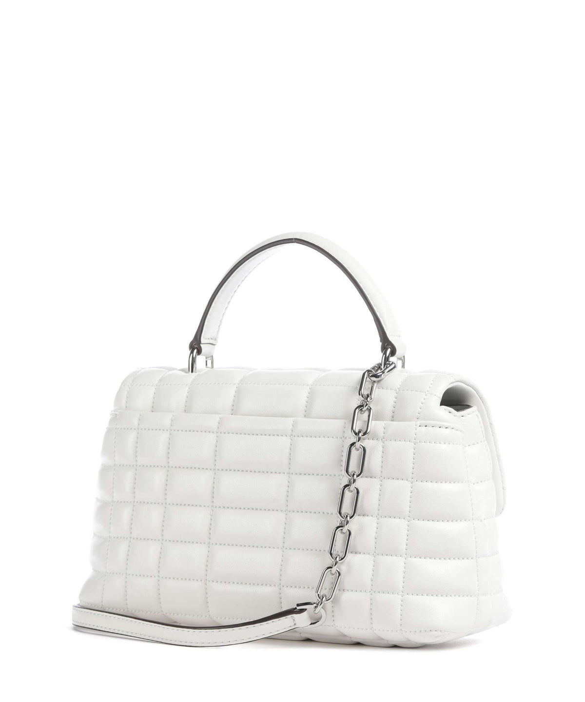 Michael Kors Tribeca Medium Handbag optic white