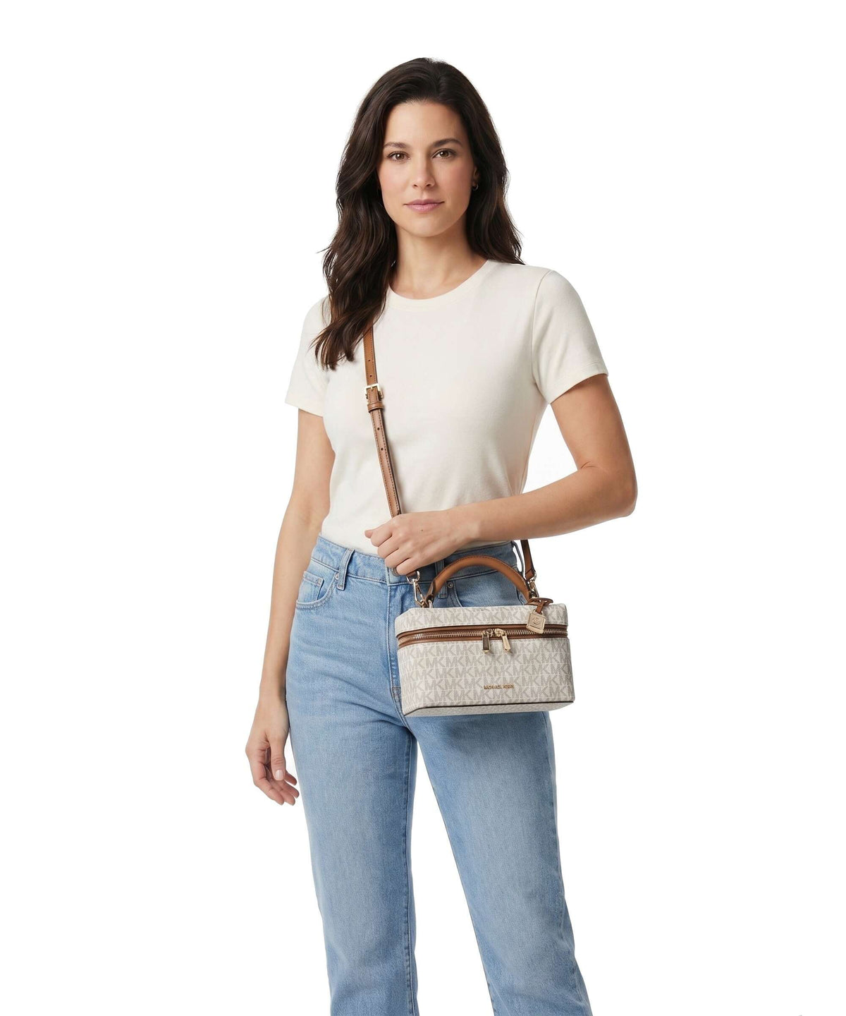 Michael Kors Jana XS Crossbody bag vanilla/acrn