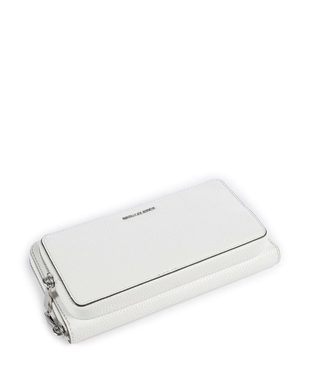 Michael Kors Jet Set Large Continental Crossbody bag optic white
