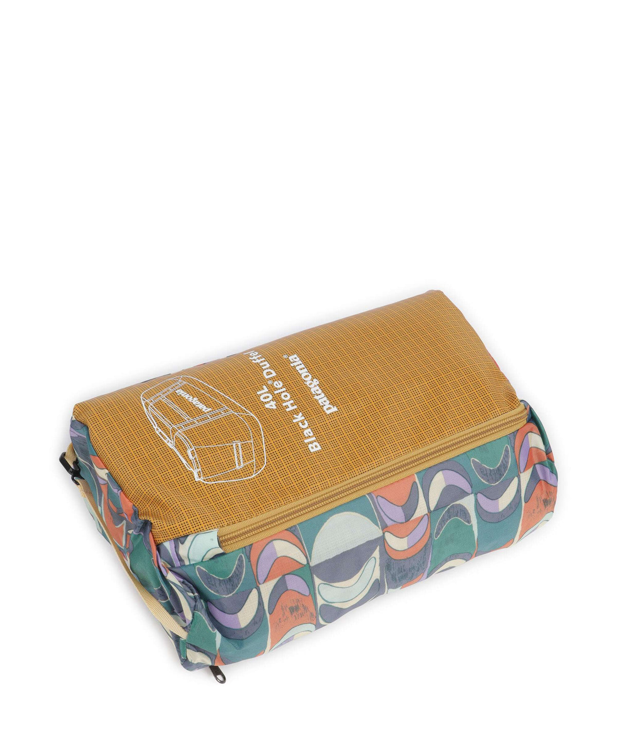 Patagonia Black Hole 40 Travel bag pufferfish gold