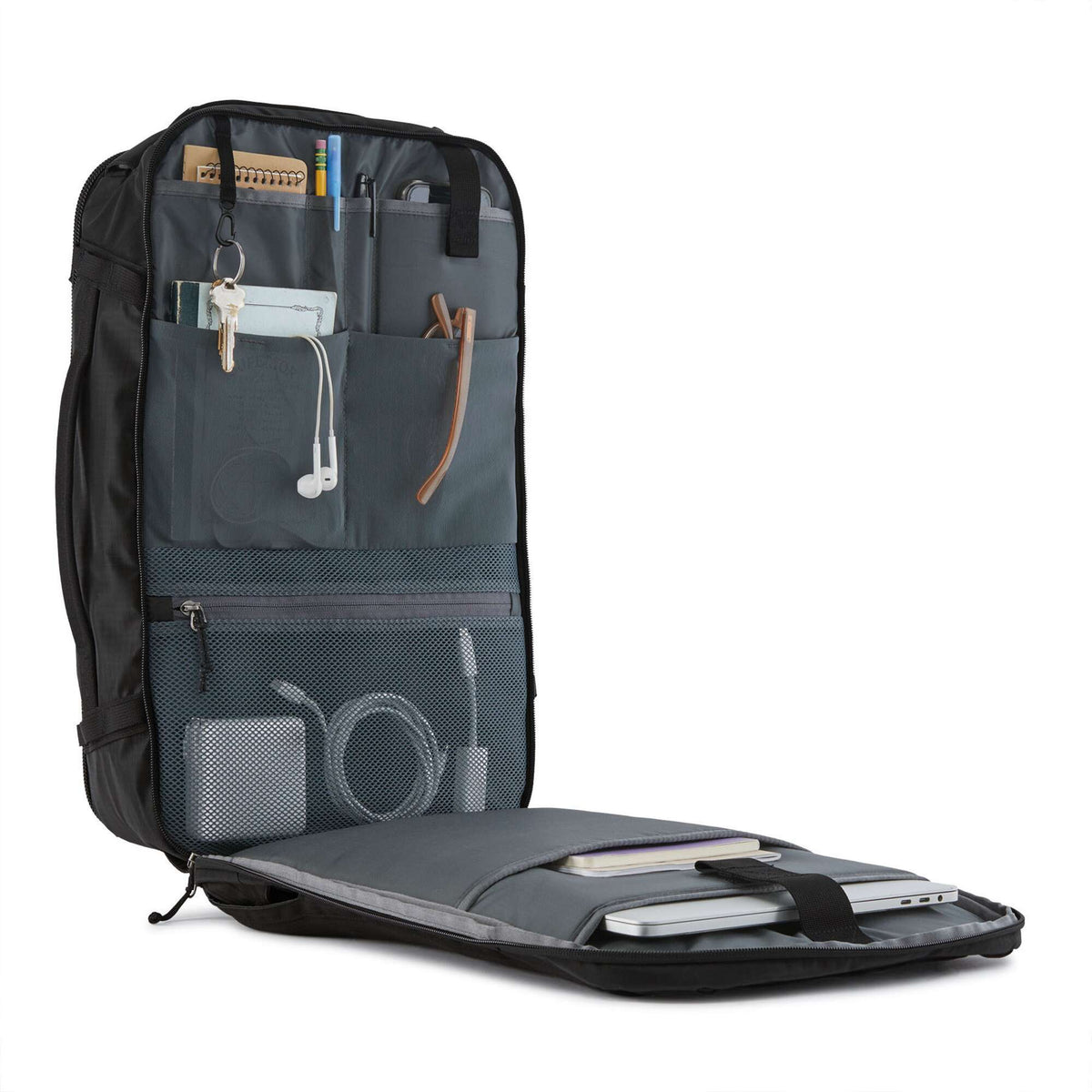 Patagonia Black Hole MCL Mini Travel backpack black w/black
