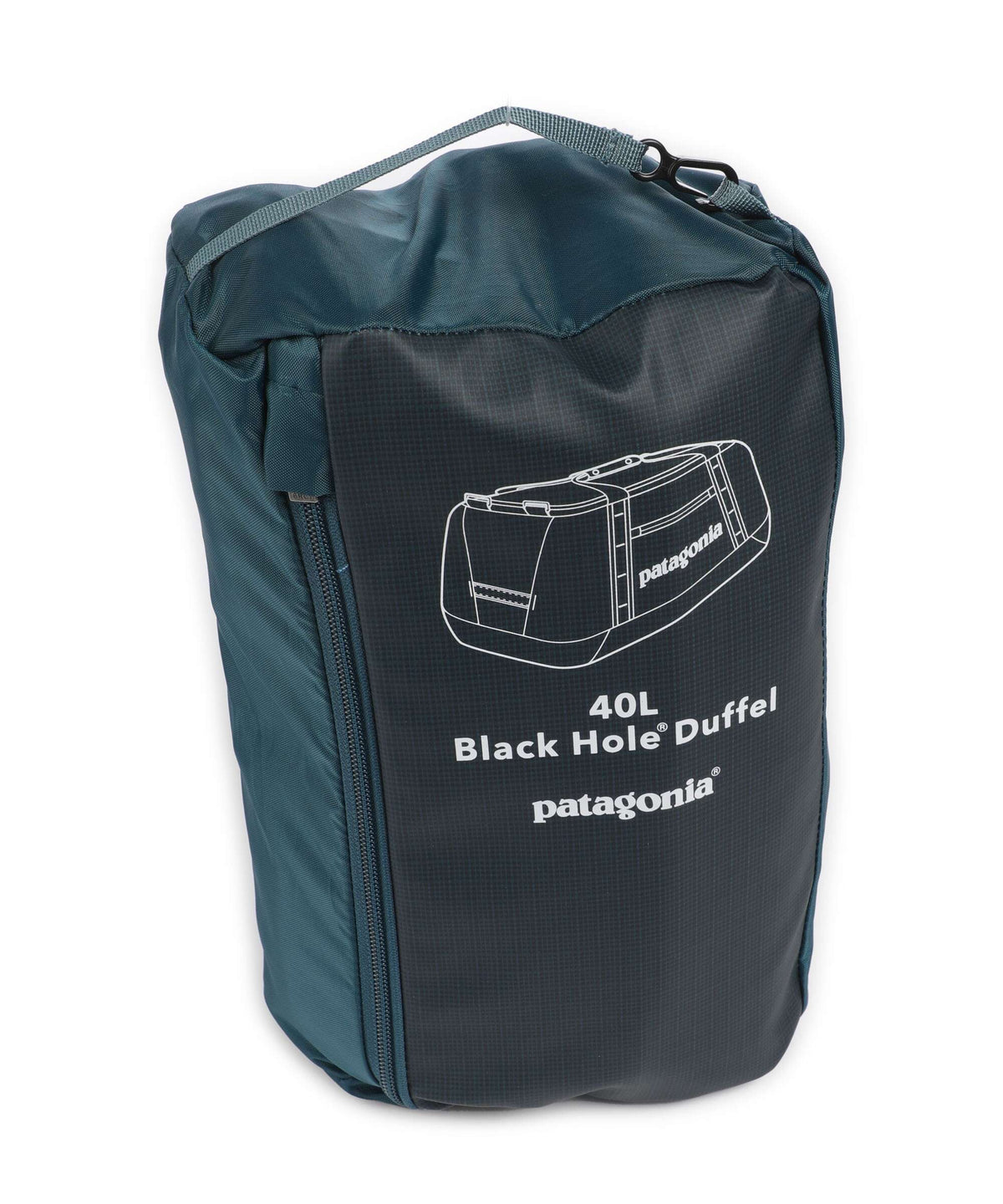 Patagonia Black Hole 40 Travel bag tidal teal w/luminous pink