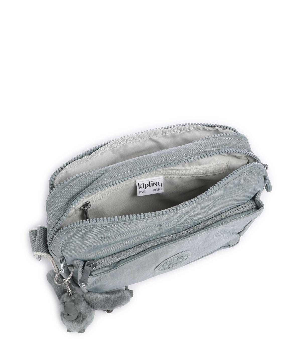 Kipling Basic Abanu M Crossbody bag relaxed grey
