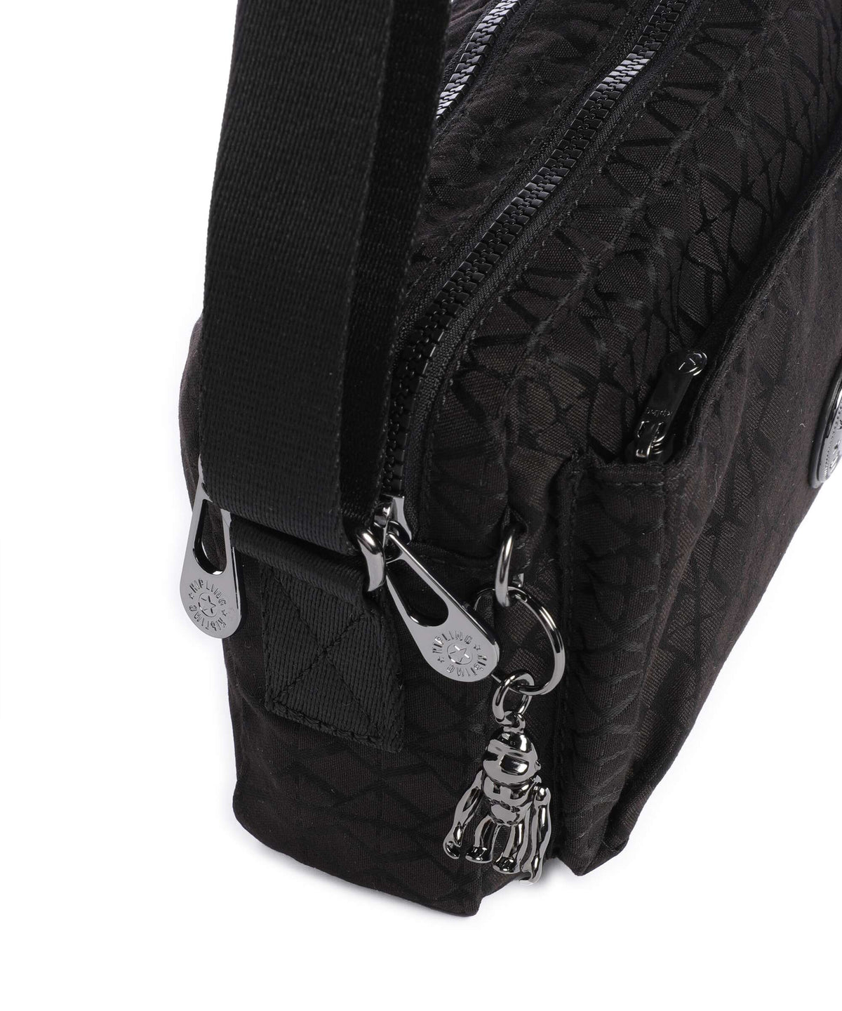 Kipling Elevated Abanu M Crossbody bag black sign