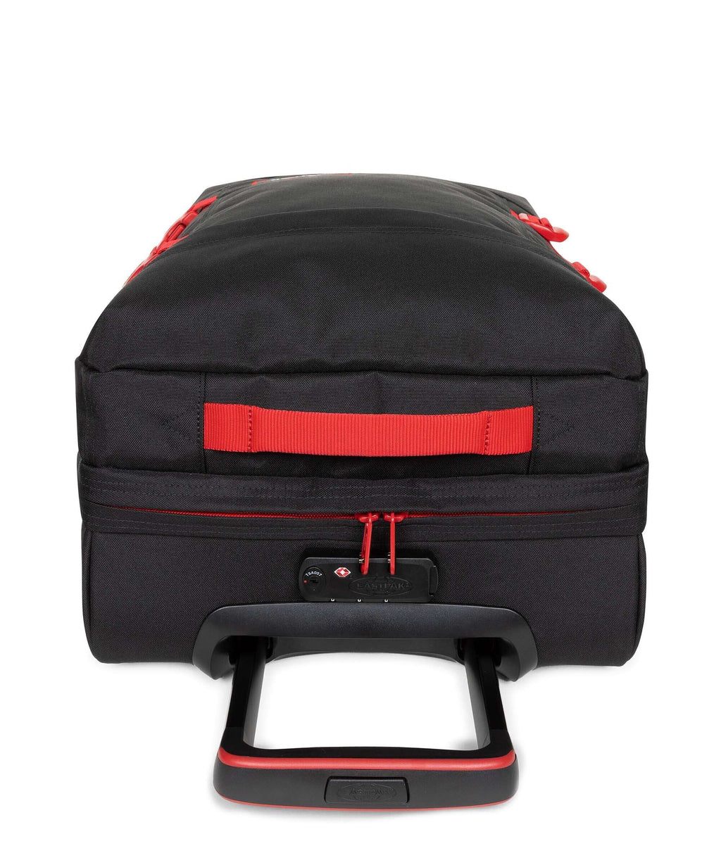 Eastpak Tranverz S Travel bag with wheels kontrast scarlet