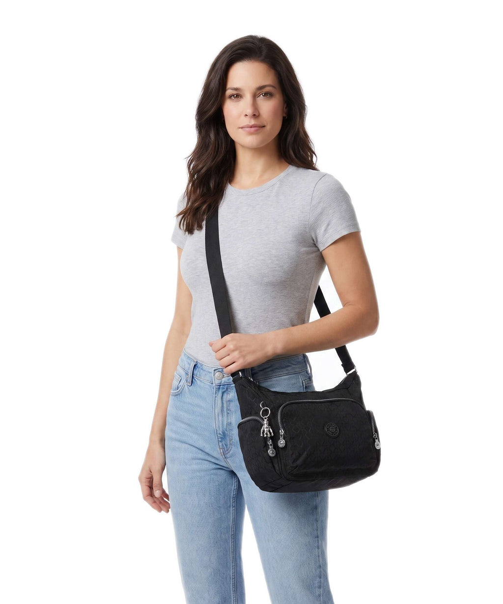 Kipling Elevated Gabb S Crossbody bag noir sign jq