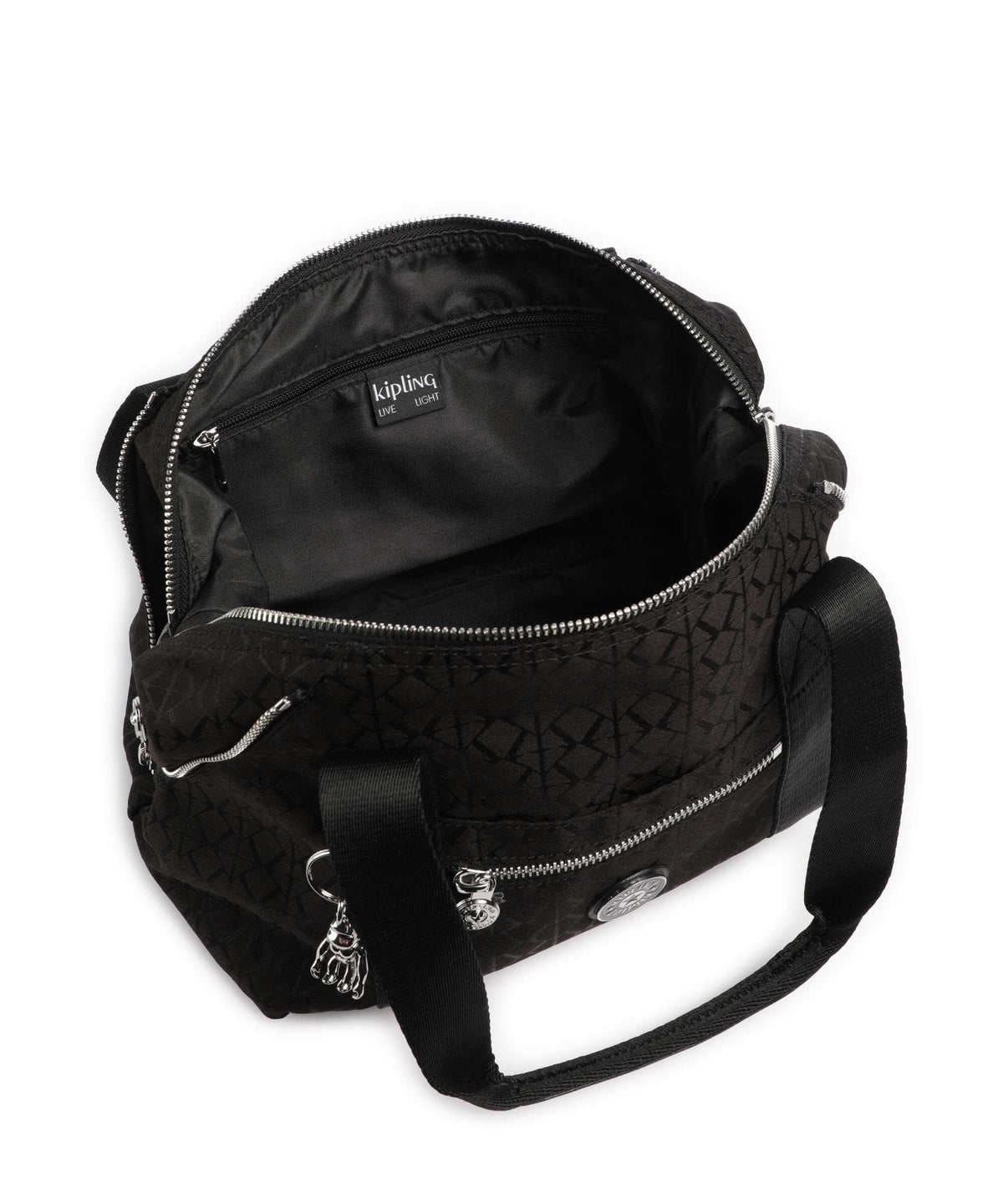 Kipling Elevated Art Mini Handbag noir sign jq