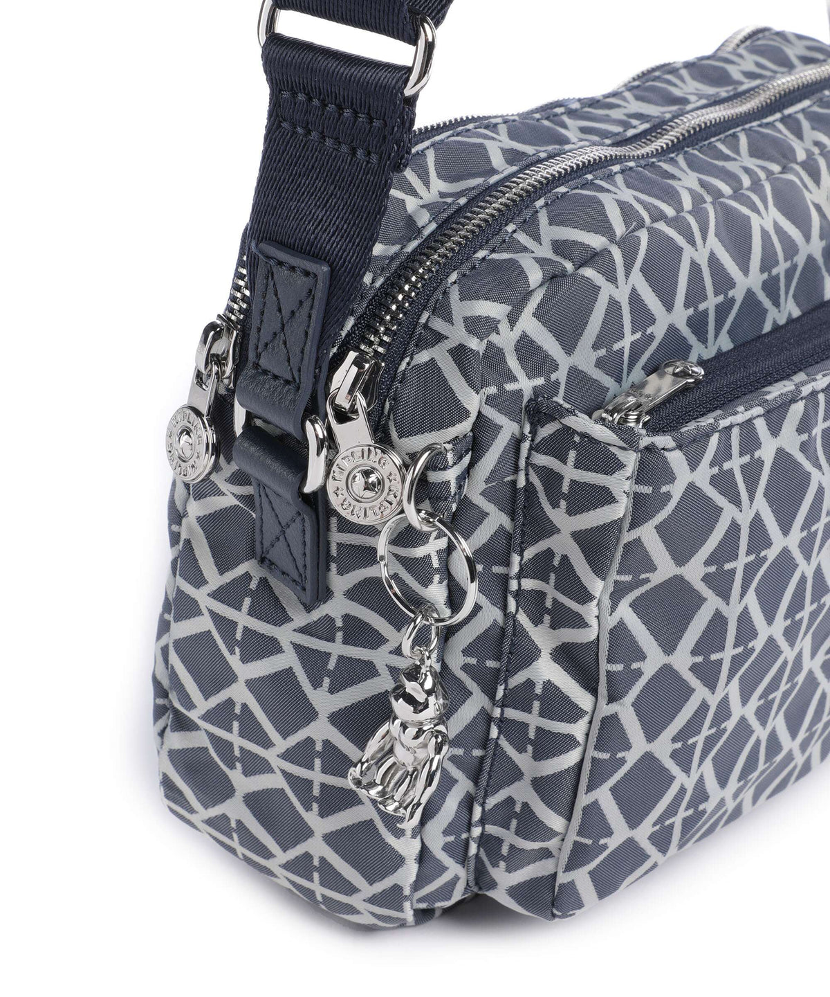 Kipling Elevated Abanu M Crossbody bag navy sign