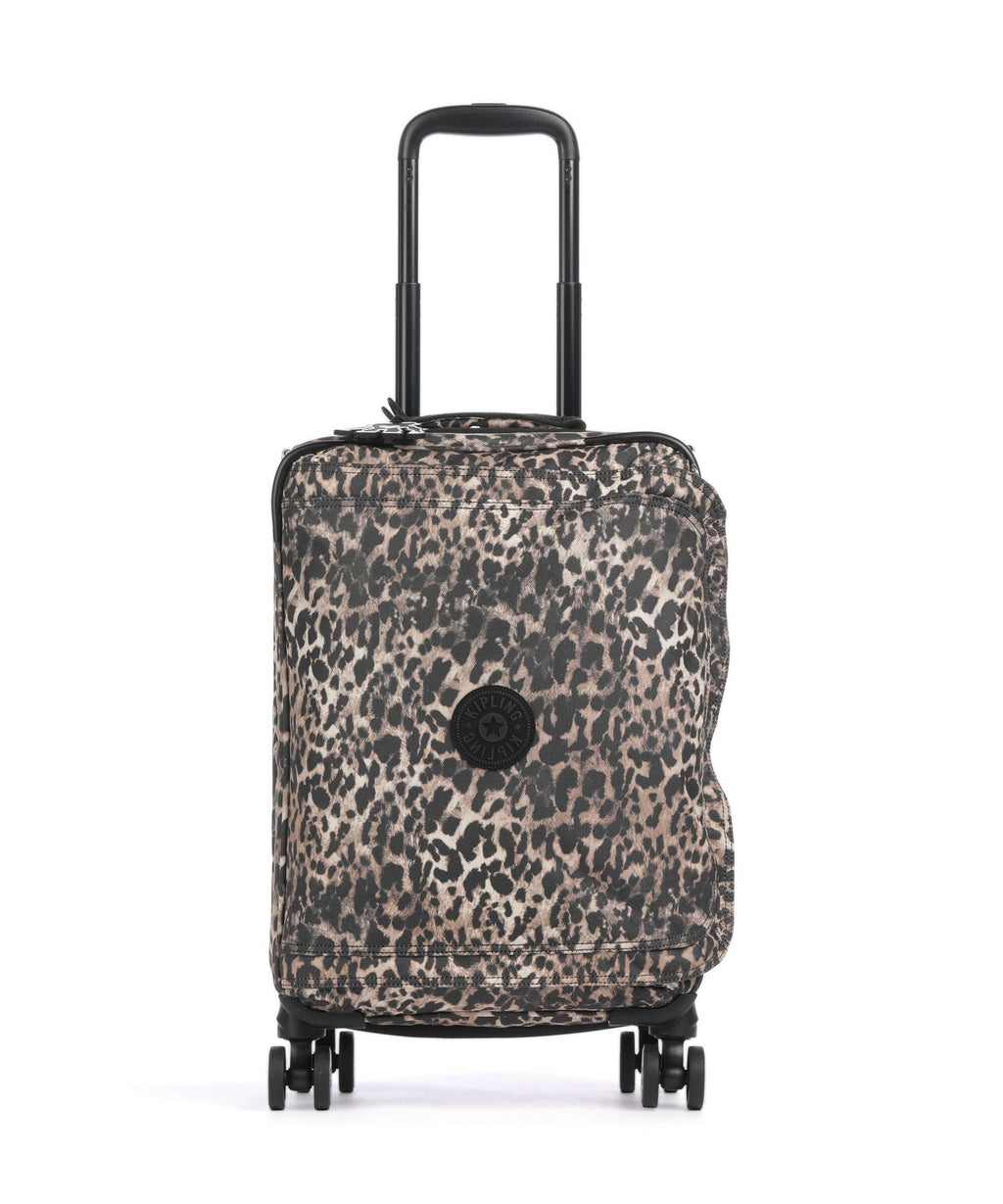 Kipling Basic Spontaneous S Spinner (4 wheels) wild leopard