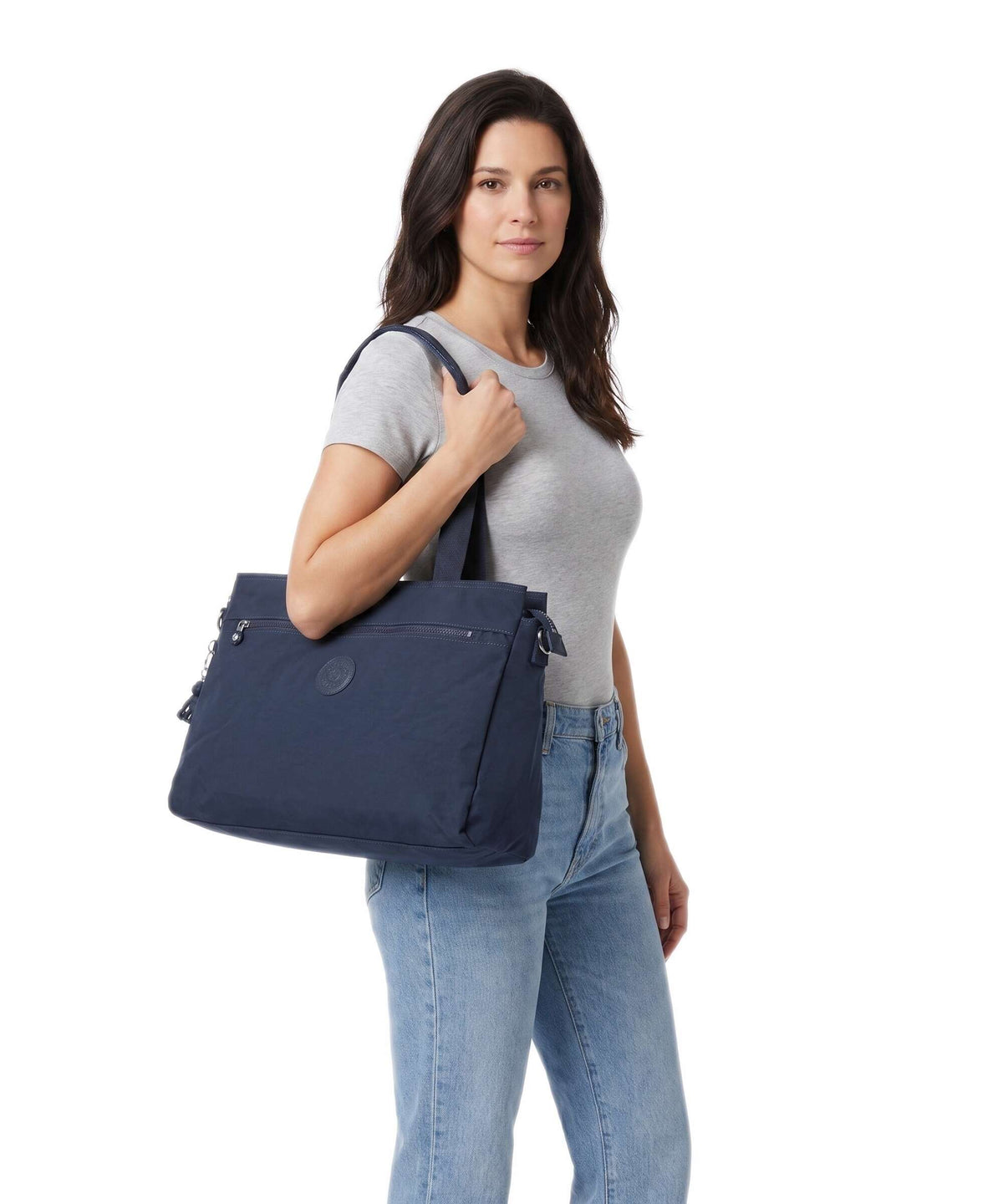 Kipling Elevated Elysia Work Tote bag infinite blue