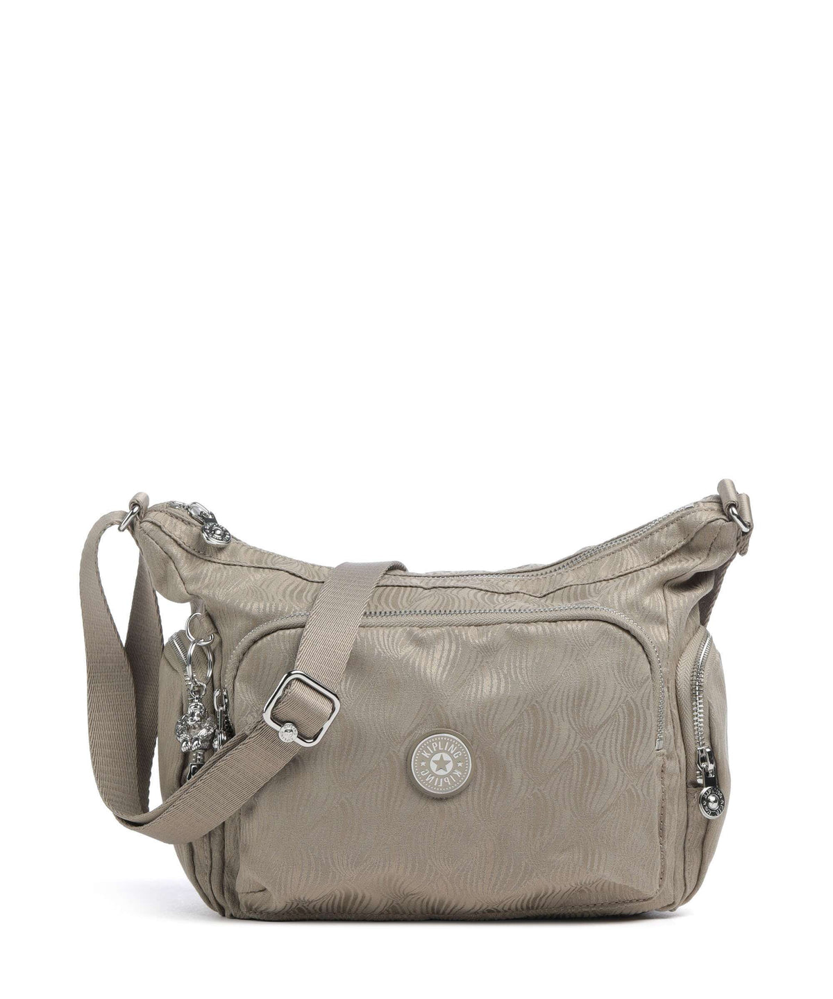 Kipling Elevated Gabb S Crossbody bag diamond wave jacquard