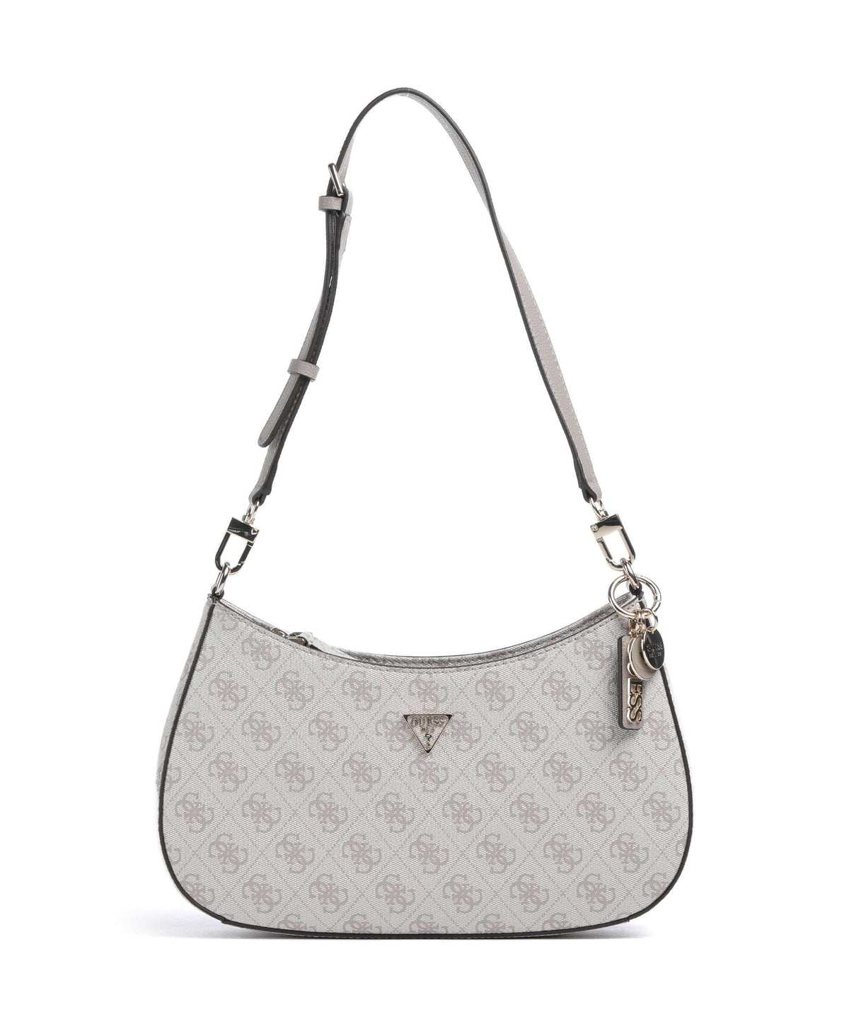 Guess Noelle Shoulder bag dark taupe logo