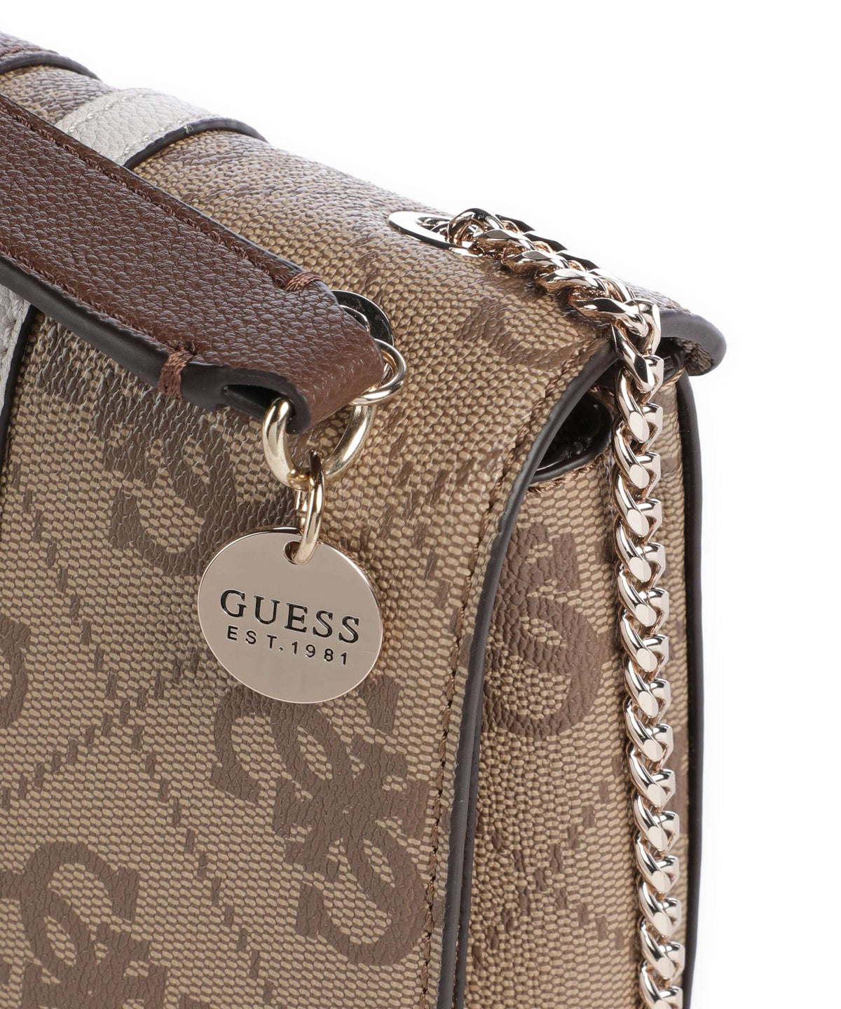 Guess Noelle II Shoulder bag latte logo/brown