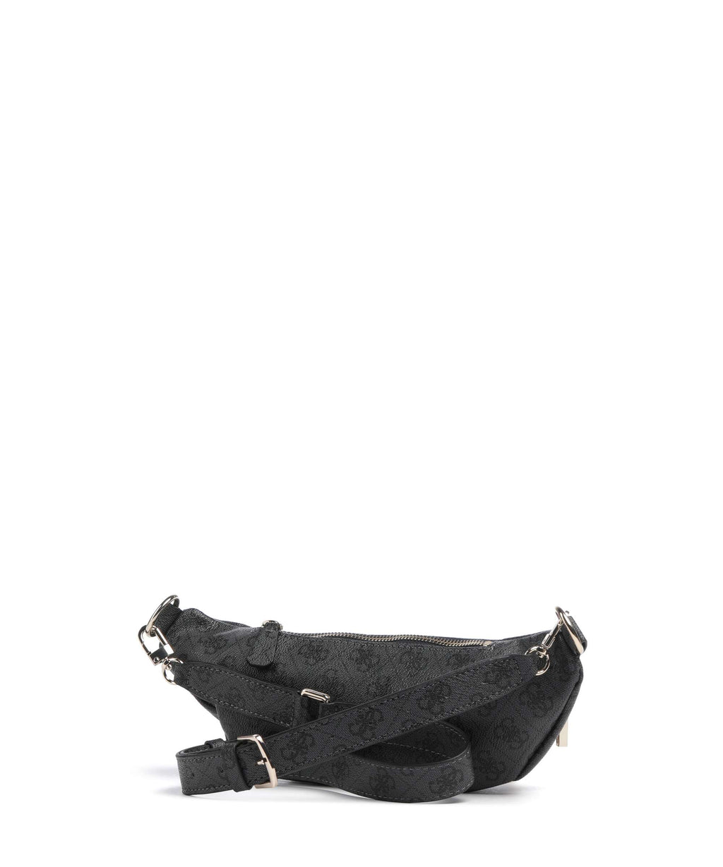 Guess Latona Belt bag coal logo