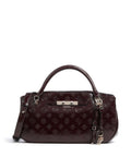 Guess Carmella Handbag burgundy logo