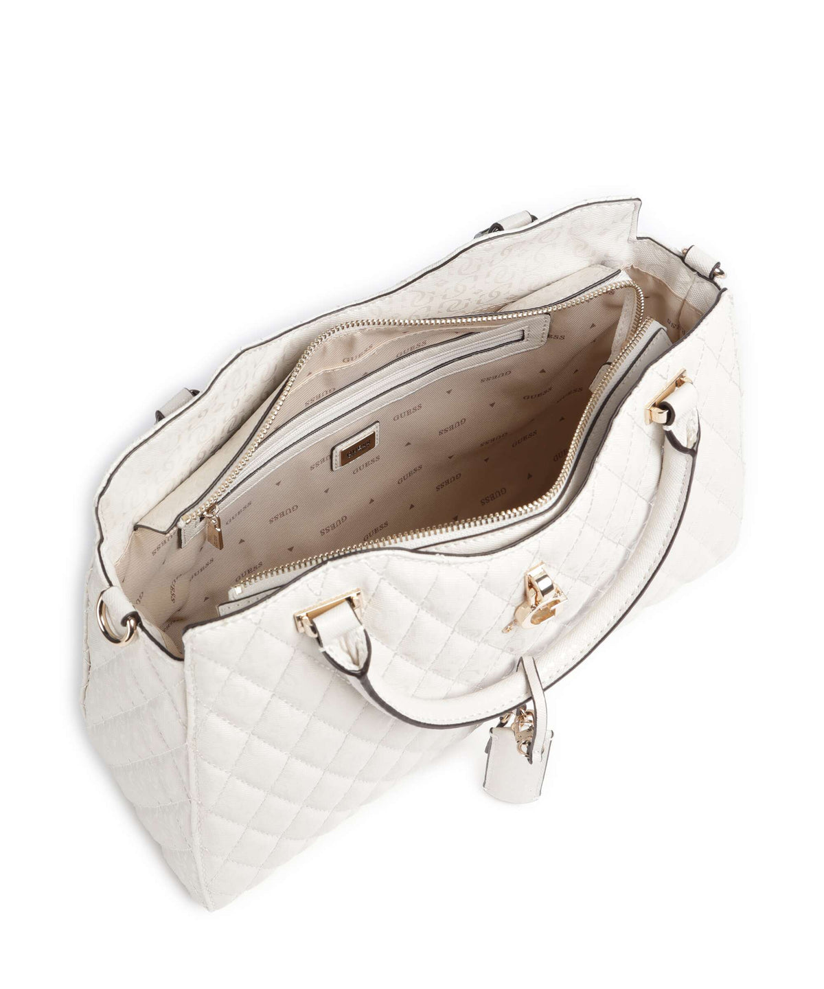 Guess Tamara Handbag bone