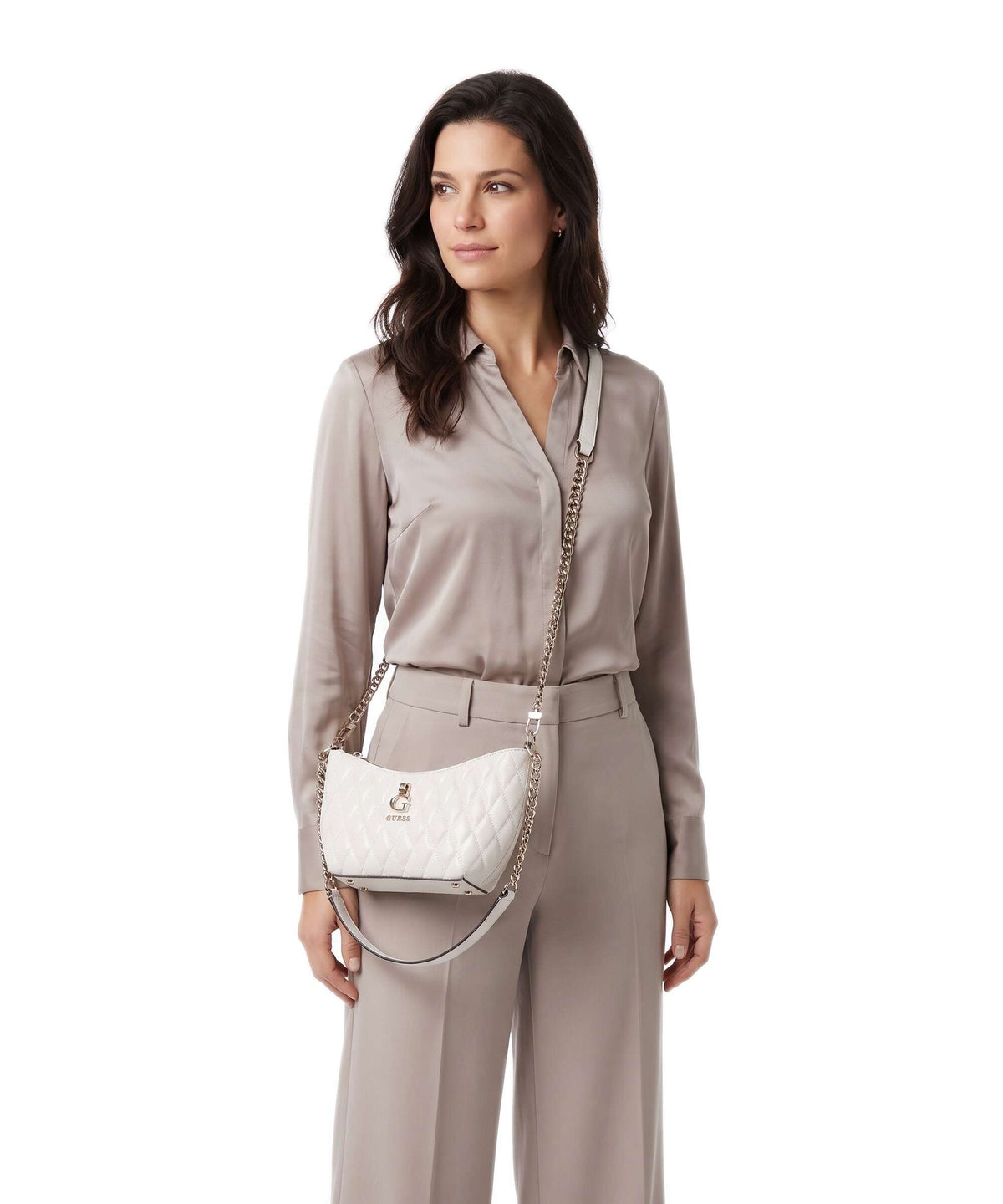 Guess Tamara Shoulder bag bone