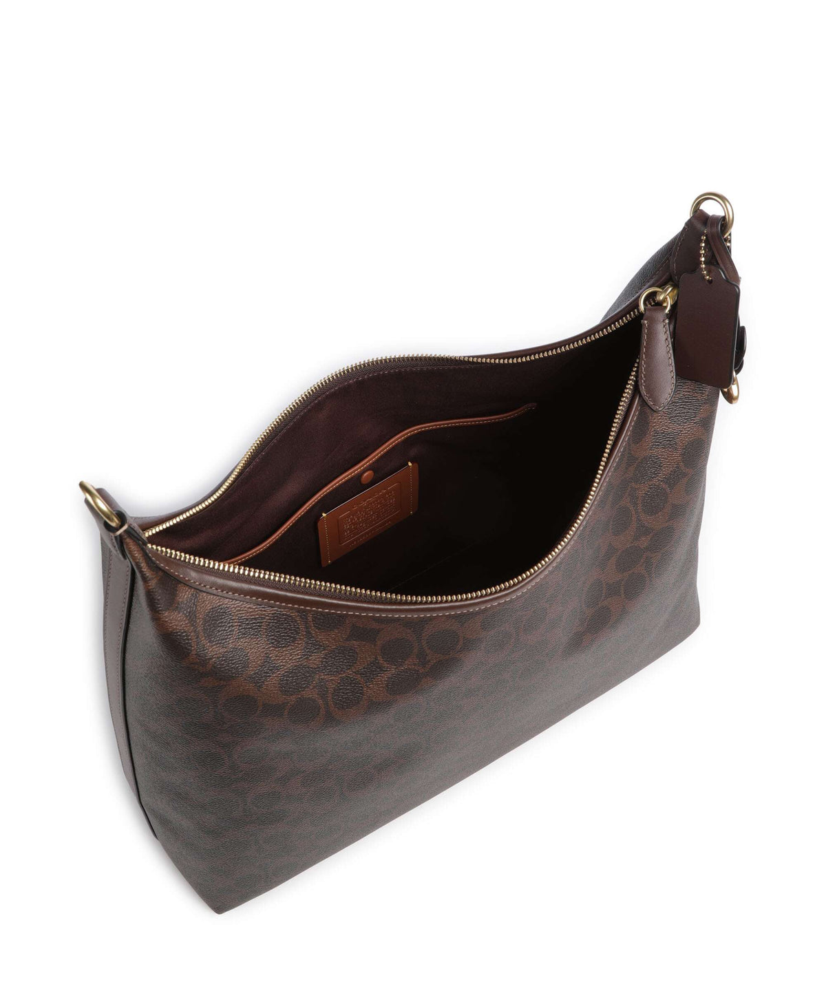 Coach Juliet Signature 38 Hobo bag maple