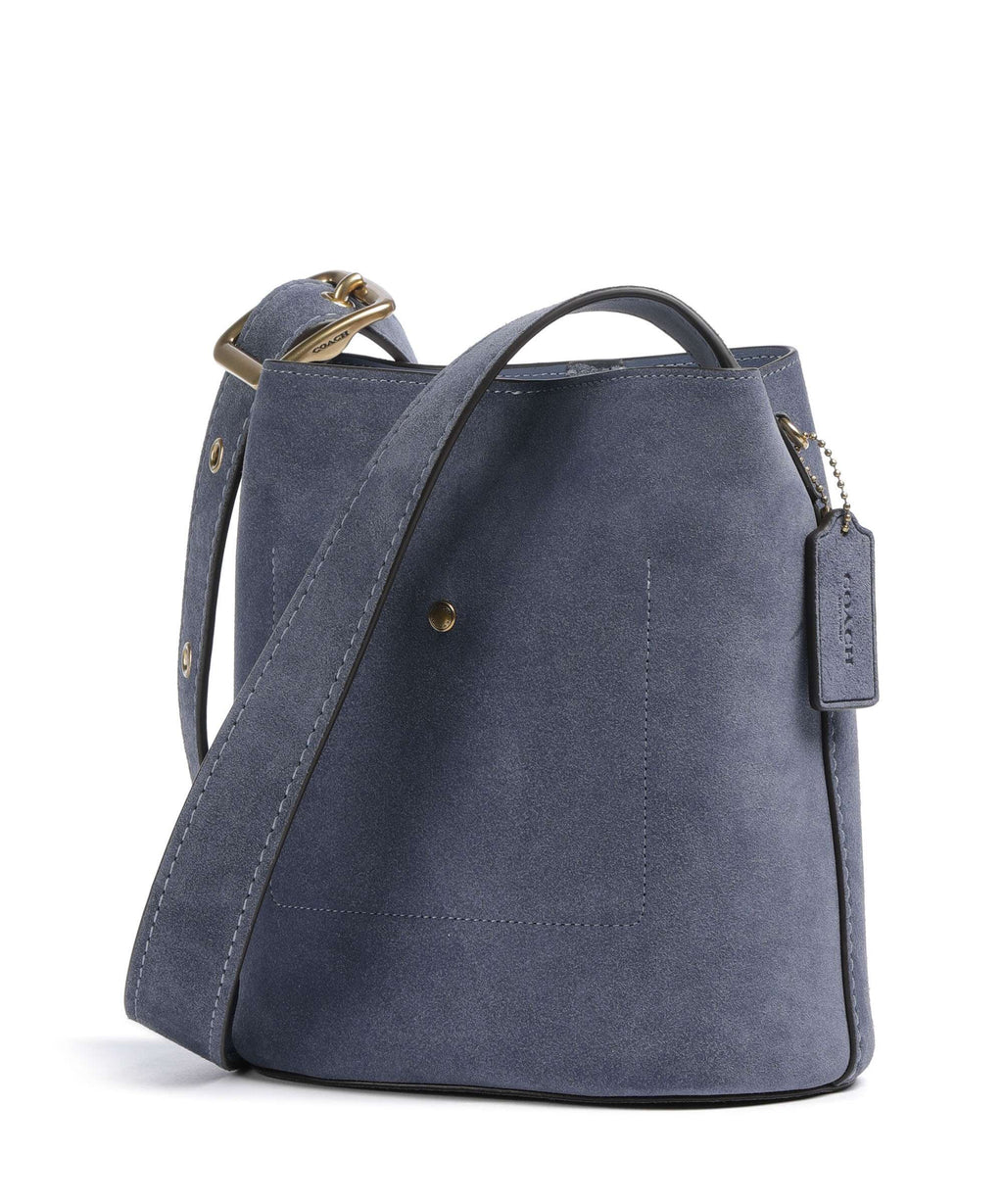 Coach Bleecker 21 Bucket bag light denim